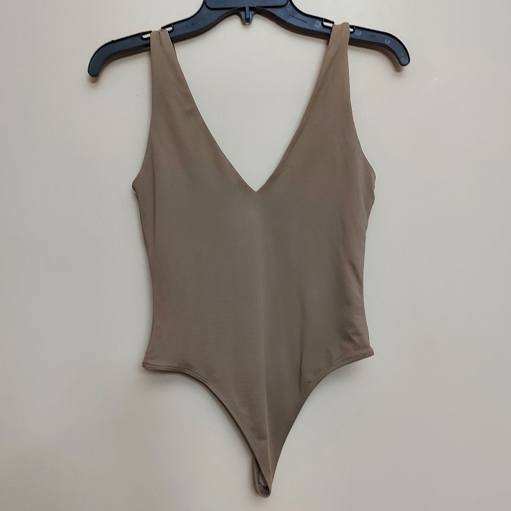Babaton Tan Bodysuit